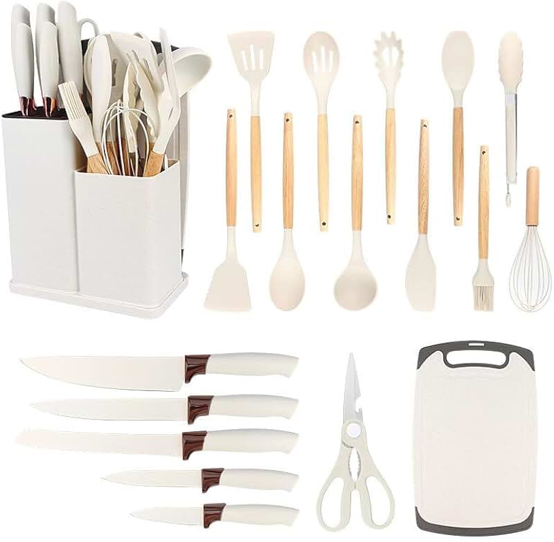 7-Piece Non-Stick Aluminum Cookware Set with Glass Lids