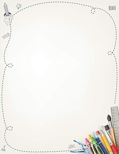 School Supplies Letterhead