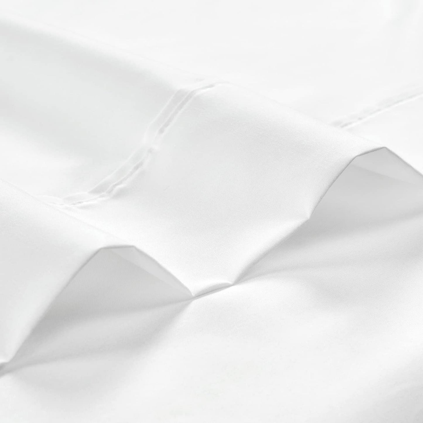 Farmhouse Milo Solid Silver-Infused 6 Piece Sheet Set, King, White