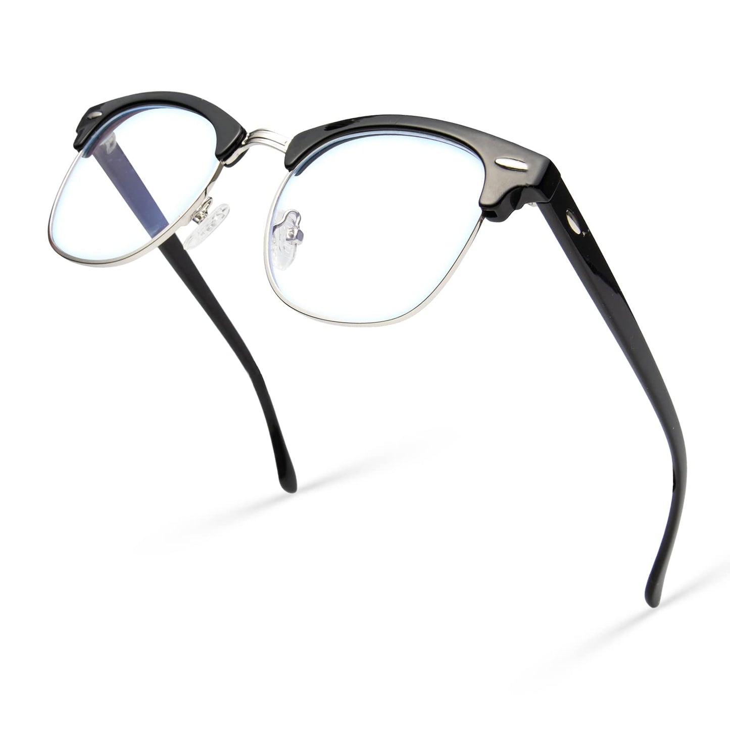 Blue Light Blocking Glasses Square with Anti Computer Glare for Gaming Reading Women and Men