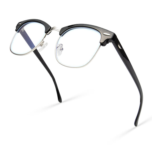 Blue Light Blocking Glasses Square with Anti Computer Glare for Gaming Reading Women and Men