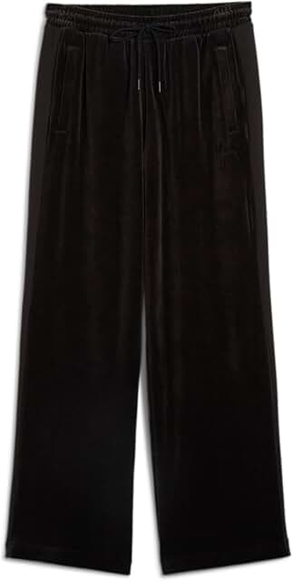 Men's Oversized Velour Track Pants