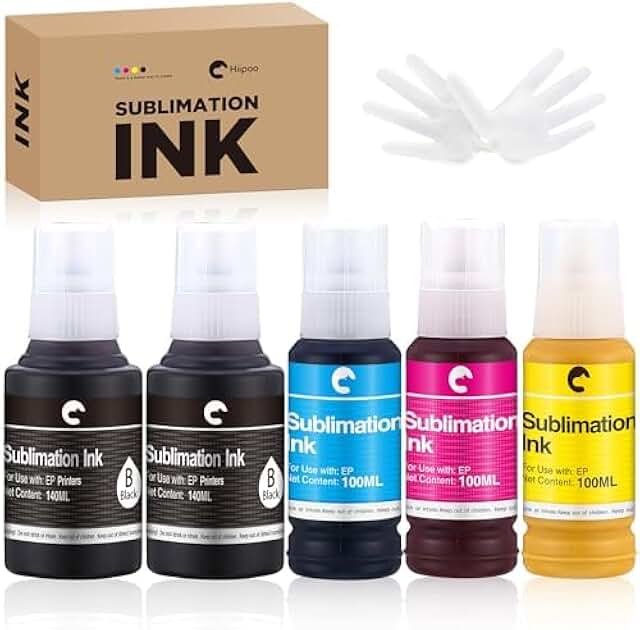 580ML Sublimation Ink for Inkjet Printer and Heat Transfer