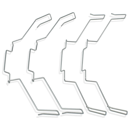 Set of 4 CPU Fan Mounting Clips for 12cm Radiator
