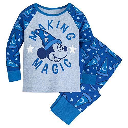 Sorcerer Mickey Mouse PJ PALS for Baby Size 0-3 MO Multi