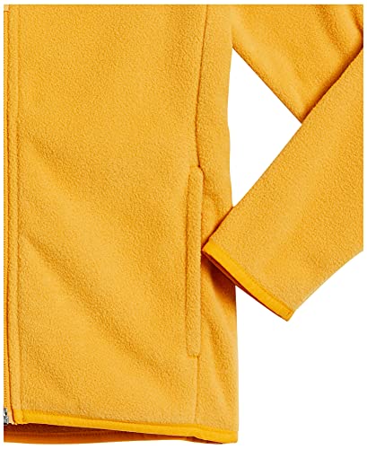 Toddler Boys' Polar Fleece Full-Zip Hooded Jacket, Golden Yellow, 2T