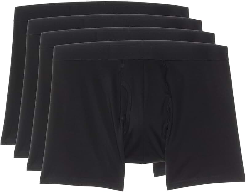 Men's Boxer Briefs, 4-Pack