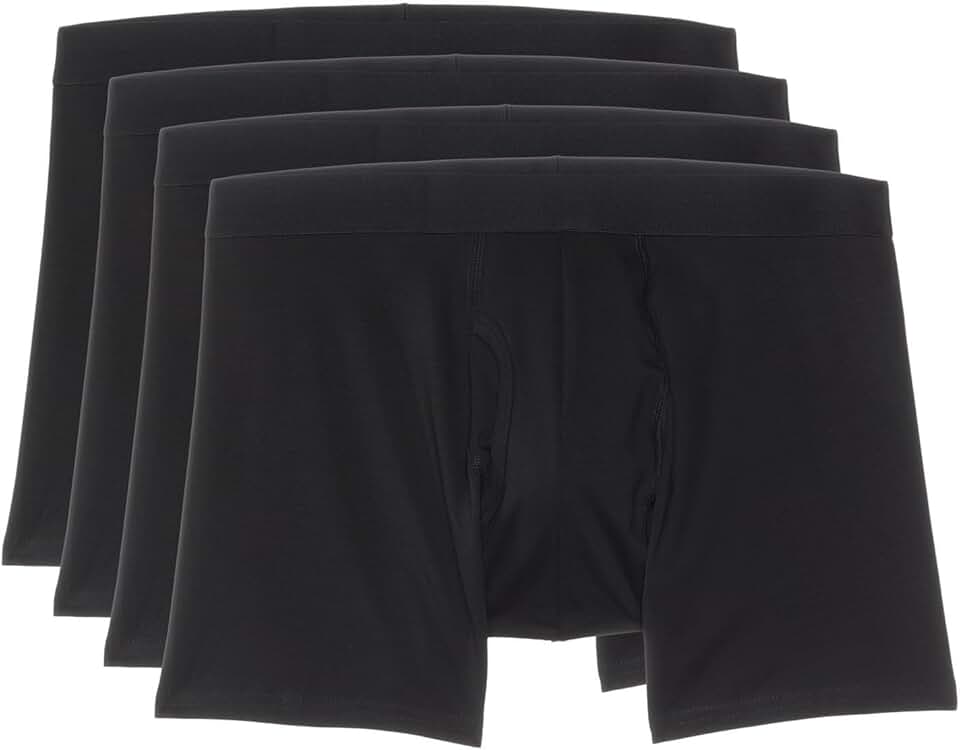 Men's Boxer Briefs, 4-Pack