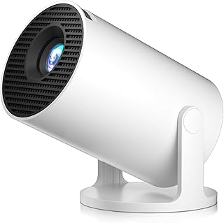 2025 4K Smart Projector with WiFi, Bluetooth, and Auto Keystone