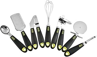 7-Piece Stainless Steel Kitchen Utensil Set with Can Opener and More