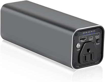 Portable 31200mAh Laptop Power Bank with AC Outlet