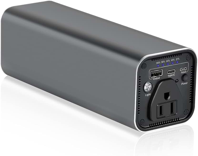 Portable 31200mAh Laptop Power Bank with AC Outlet