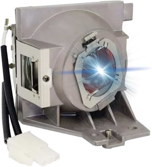 Replacement Lamp Bulb with Housing for Various Projectors