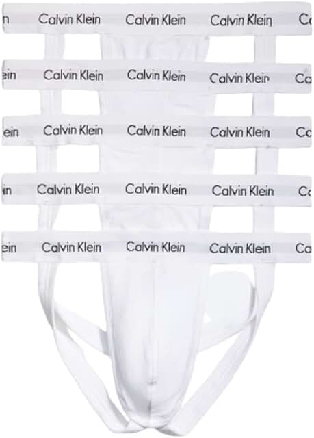 Men's Cotton Stretch Jock Strap, 5 Pack