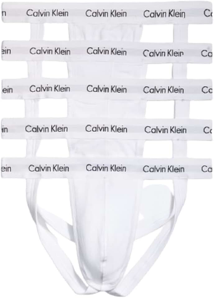 Men's Cotton Stretch Jock Strap, 5 Pack