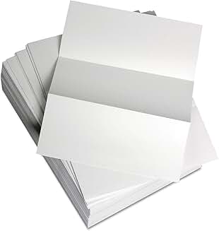 8.5 x 11 in. 20 lb White Copy Paper, 500 Sheets
