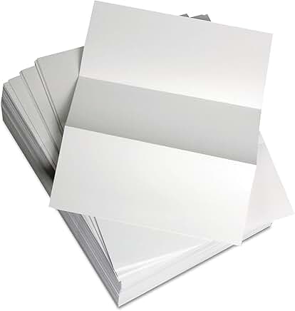 8.5 x 11 in. 20 lb White Copy Paper, 500 Sheets