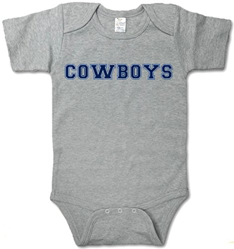 Cowboys  one-Piece Bodysuit  0-3 Months