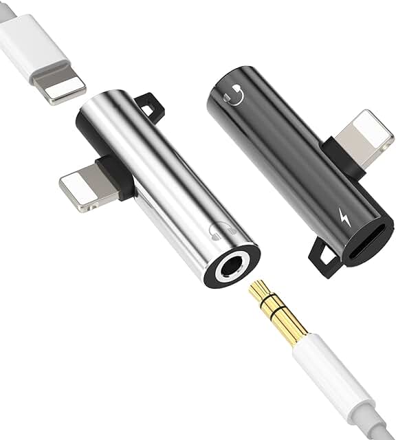 Lightning to 3.5mm Headphone Adapter 2 Pack