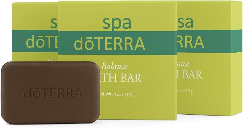 Set of three bath soap bars