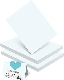 White Cardstock Paper, 8.5 x 11, 120 Sheets, 250g