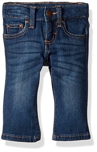 baby girls Skinny Jeans, Medium Blue, 6-9 Months US