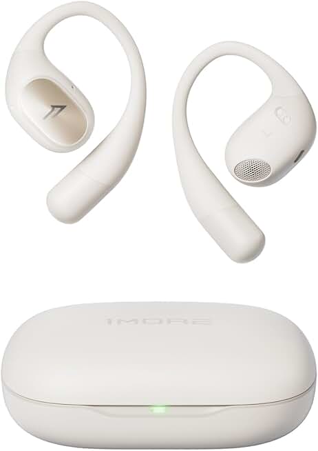 Open Ear Bluetooth Headphones with Deep Bass and 30-Hour Playtime