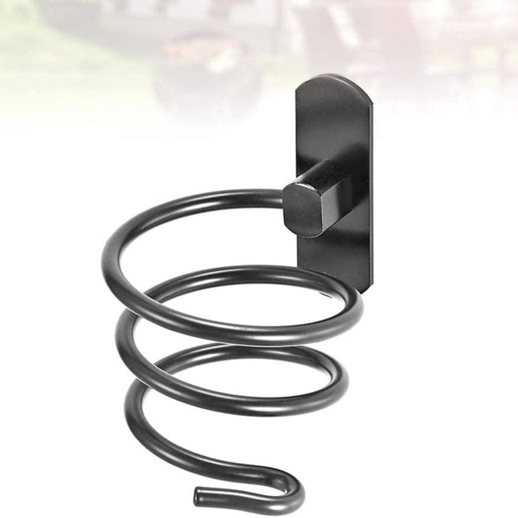 Wall Mount Hair Dryer Holder Stainless Steel Hair Blower Dryer Stand Hair Care Tools Holder for Bathroom