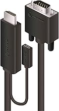 HDMI to VGA Cable, 2M, with Micro USB Female