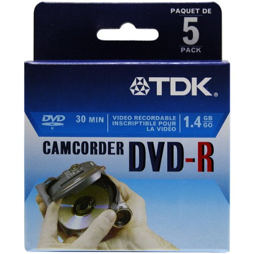 ELECTRONICS DVD-R14RCL5 MINI DVD DISC CAMCORDER