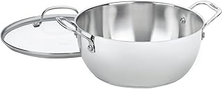 5.5-Quart Multi-Purpose Stainless Steel Pan