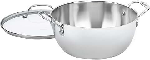 5.5-Quart Multi-Purpose Stainless Steel Pan