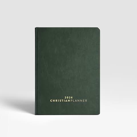 Daily Faith Planner 2026 with Calendar and Habit Tracker