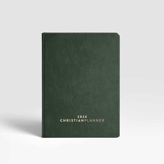 Daily Faith Planner 2026 with Calendar and Habit Tracker