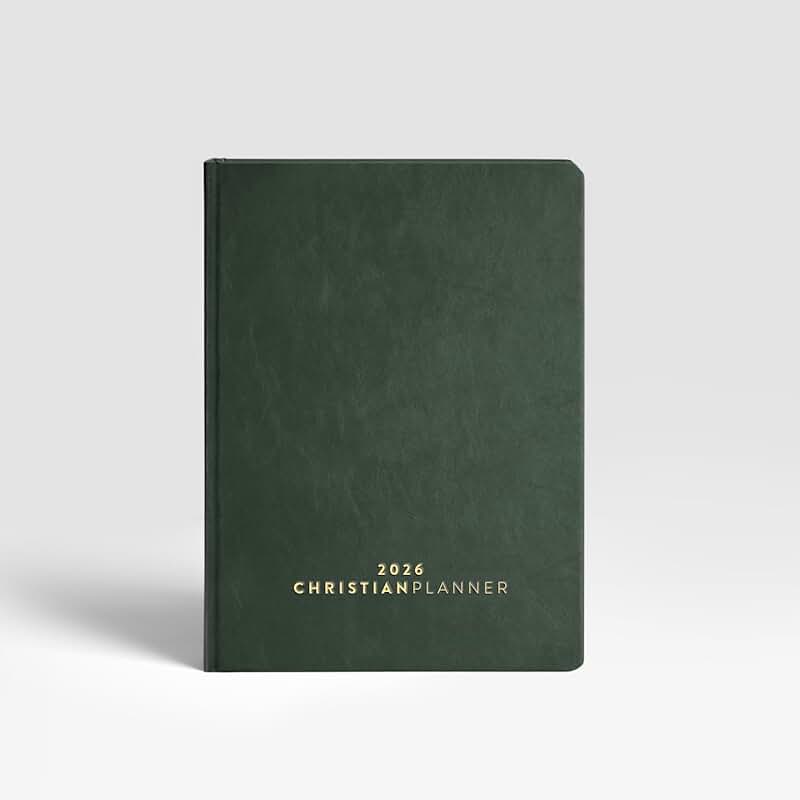 Daily Faith Planner 2026 with Calendar and Habit Tracker