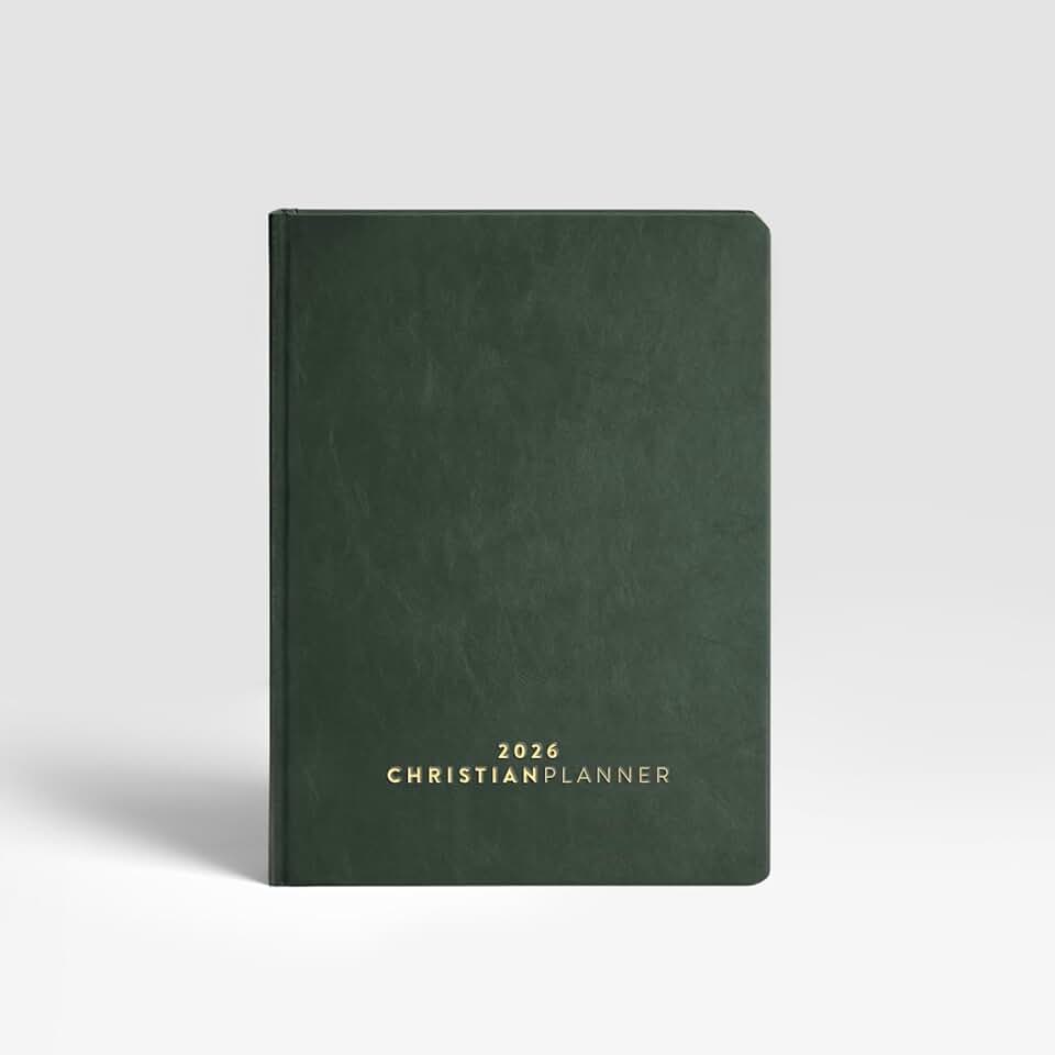 Daily Faith Planner 2026 with Calendar and Habit Tracker