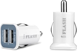 Dual USB Car Charger Adapter with 3A Output