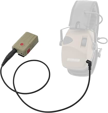 Tactical Headset Extension Line with 3.5mm Plug (Tan)