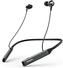 Wireless Neckband Headphones with Noise Canceling and 14-Hour Play