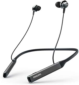 Wireless Neckband Headphones with Noise Canceling and 14-Hour Play