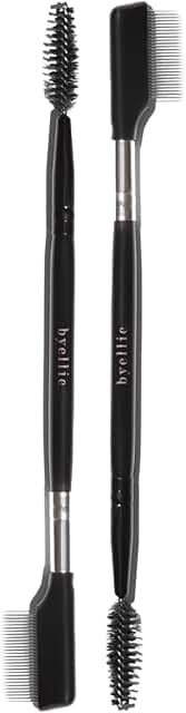 Dual-Ended Brow Brush for Shaping and Defining