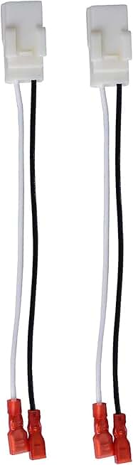 Two Speaker Wire Harness Adapters for Vehicles