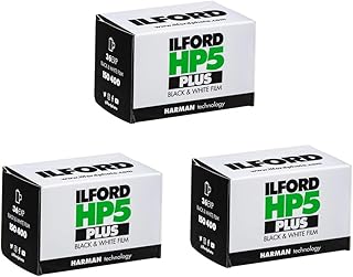 Black and White 35mm Film ISO 400, 36 Exposures (3 Pack)
