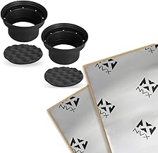 8-inch Speaker Baffle and Sound Deadening Kit