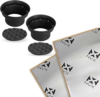 8-inch Speaker Baffle and Sound Deadening Kit