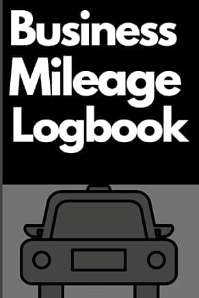 Business Mileage Log Book for Fuel and Expenses