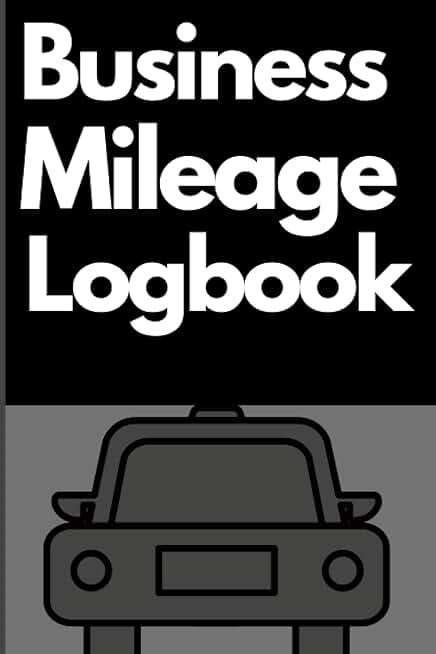 Business Mileage Log Book for Fuel and Expenses