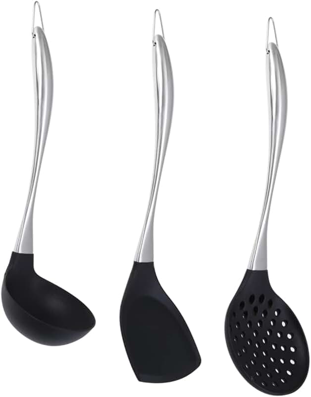 8-Piece Silicone Kitchen Utensil Set for Cooking and Baking