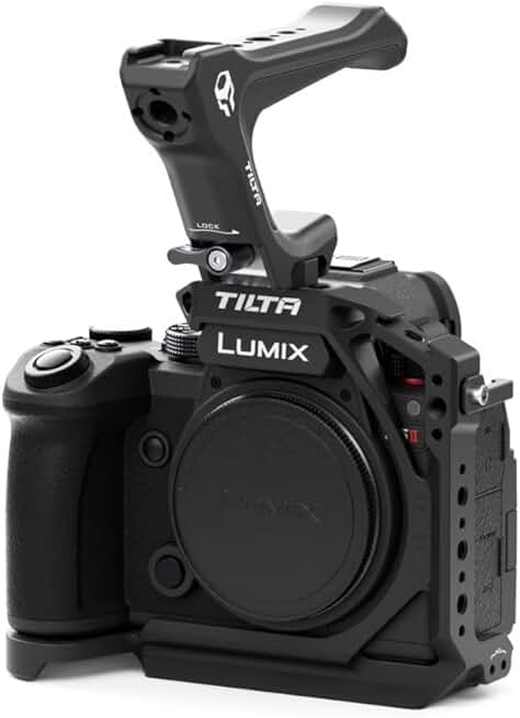 Lightweight Camera Cage for Panasonic S5 II/G8 II with Mounts