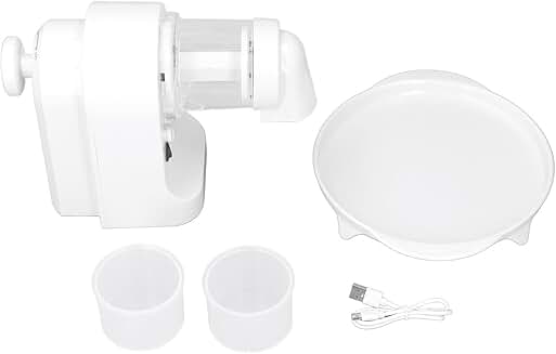 Portable Electric Ice Crusher with Rechargeable Battery